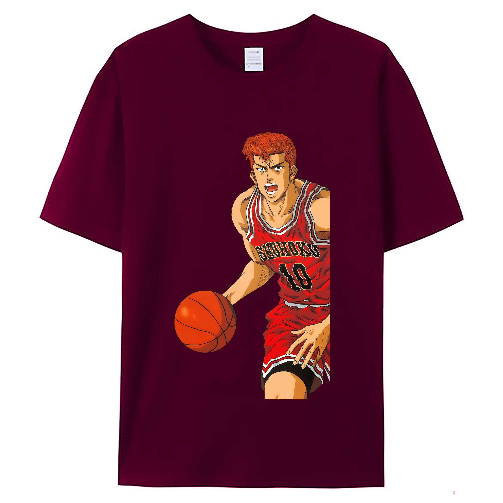 （画像用） SLAM DUNK／スラムダンク レディースカジュアルプリントTシャツ（綿100％）